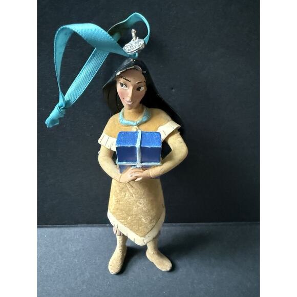 Disney 2017 Sketchbook Princess Pocahontas Gift Box Hanging Ornament Figure - Picture 1 of 6